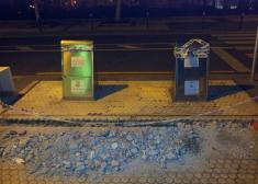 Contenedores soterrados en Altza precintados