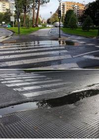 Cruces con balsas de agua en Carlos I