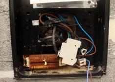 Cuadro eléctrico junto al Kursaal