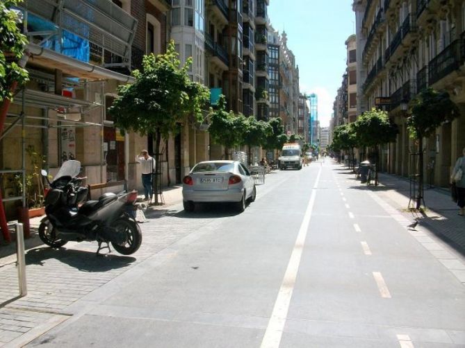 Tráfico en Donostia-San Sebastián