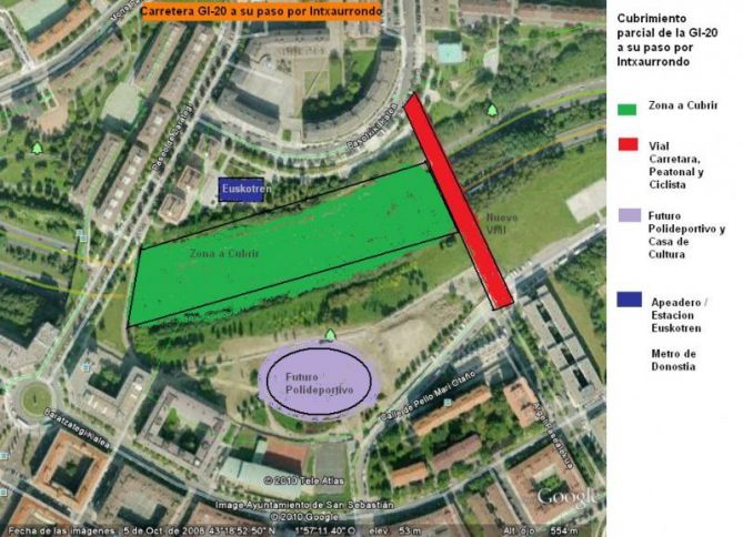 Mobiliario e infraestructuras en Donostia-San Sebastián