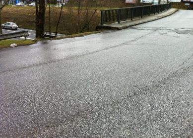 Cuidado, cambio de rasante!