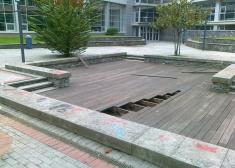 DESPERFECTOS EN PLAZA KONPORTA