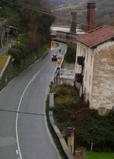 Desprendimientos en la N-634 en Orio