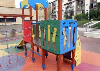 Deterioro de la zona de juegos