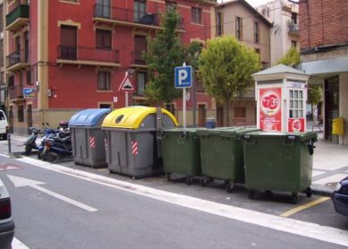 Donde aparcamos la moto en Loiola?