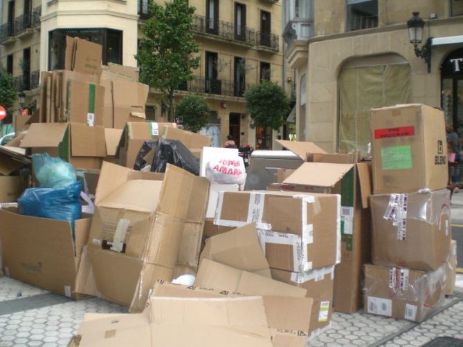 Residuos en Donostia-San Sebastián