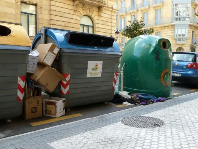 Residuos en Donostia-San Sebastián