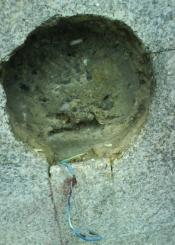 En la plaza Martin Santos