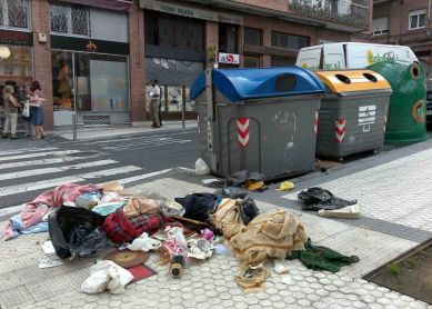 En mitad de la calle