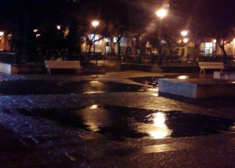 Enormes charcos