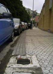 Entrada de metro, linea Ondarreta