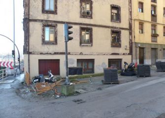 Estado patético del barrio de Buenavista