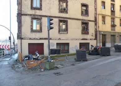 Estado patético del barrio de Buenavista