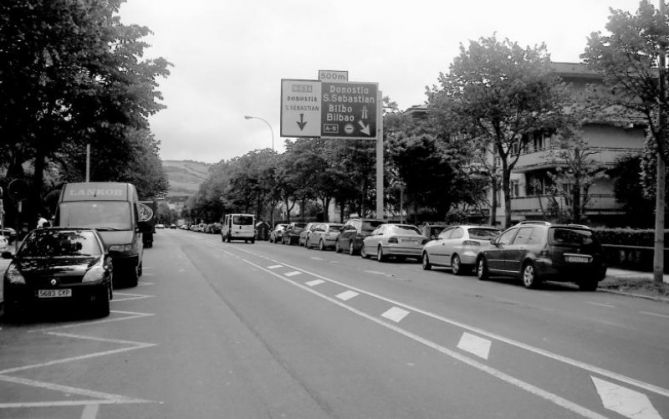 Tráfico en Zarautz