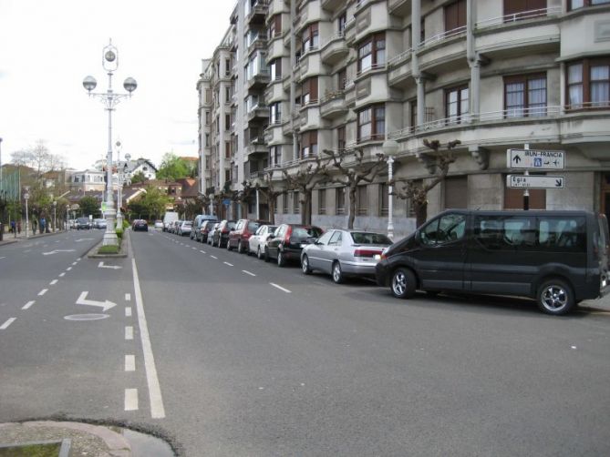 Tráfico en Donostia-San Sebastián