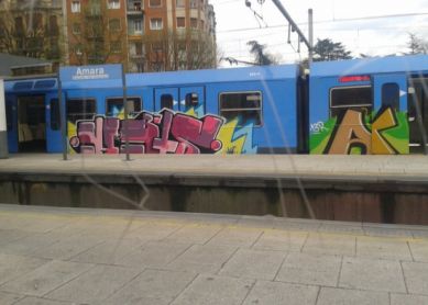 Grafiteros de Euskotren