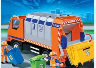 Hospital Donostia camiones basura.