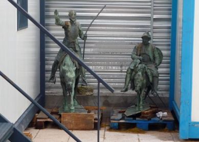 La nueva casa de Don Quijote y Sancho Panza