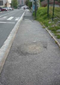 MAL ESTADO ACERAS PASEO HERRERA