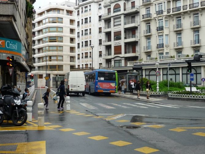 Tráfico en Donostia-San Sebastián