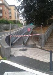 Mantenimento de las escaleras de Lizardi