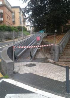 Mantenimento de las escaleras de Lizardi
