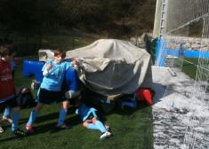 maquina peligrosa en el campo de Puio