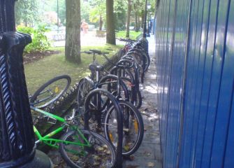 Migajas para los ciclistas.