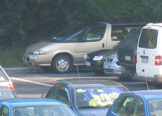 Monovolumen utilizado como vivienda