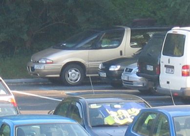 Monovolumen utilizado como vivienda