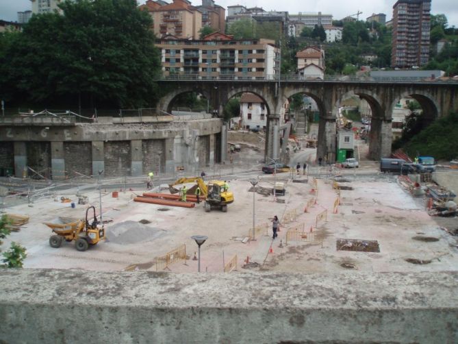 Mobiliario e infraestructuras en Donostia-San Sebastián