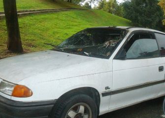 No sobra sitio para aparcar