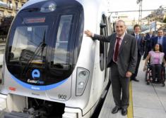 Nuevos trenes de Euskotren y sillas de ruedas