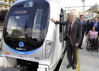 Nuevos trenes de Euskotren y sillas de ruedas