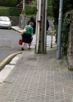 O  SOBRA LA  ACERA O SOBRA EL POSTE