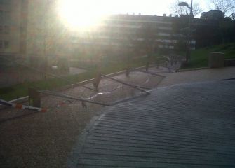 Obra parada en Jolastokieta 4 meses