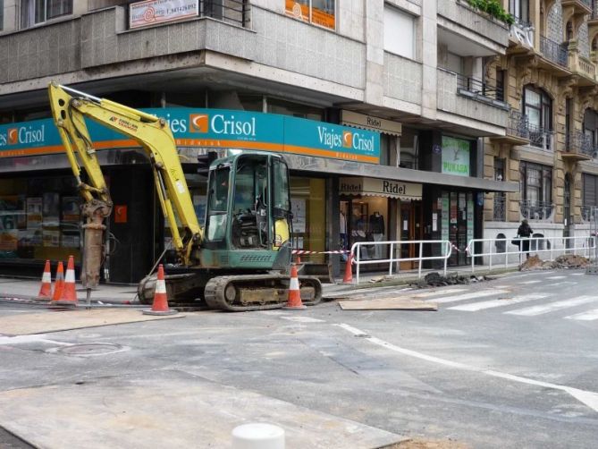 Obras en Donostia-San Sebastián