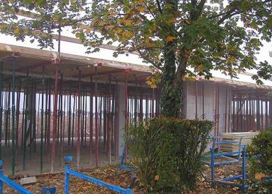 Obras en el parque Oianguren