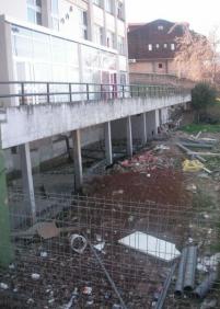 Obras en la ikastola Jakintza