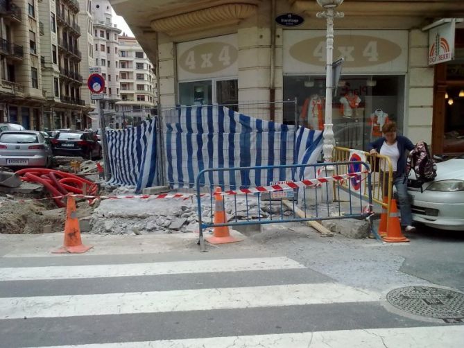 Obras en Donostia-San Sebastián