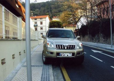 Ocupación de aceras