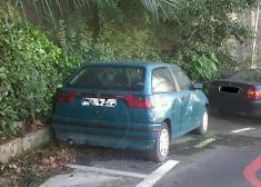 Otro coche abandonado