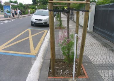 Papelera sin reponer