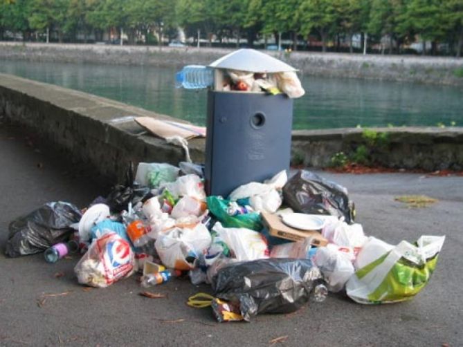 Residuos en Donostia-San Sebastián