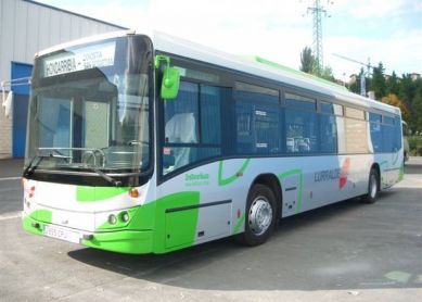 parada de autobus carrefour oiartzun