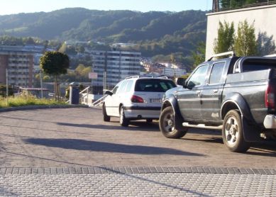 Parque Lugaritz: ¿camino peatonal? o ¿aparcamiento cómodo?