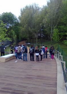 PASARELA RIBERAS: HORARIO POCO FUNCIONAL