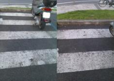 Paso de peatones a ningún lado