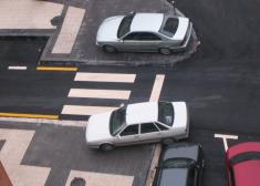 paso peatones en Virgen del Carmen